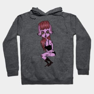 Pastel Goth Girl Hoodie